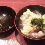 りょうりや 御旅屋 - ホタルイカの炊いたん」