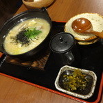 鶏キング - とり雑炊480円（税別）