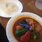 スープカレー　カムイ - Wミートカレー