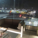 Star Alliance Lounge - 屋外の展望テラス