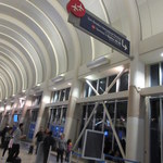 Star Alliance Lounge - やっとTBITの意味判明、そしてやっとTBITの行先表示発見。