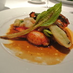 ラ・トルテュ - オマール海老　アメリケーヌソース