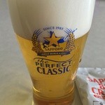 サッポロビール - サッポロ☆クラシック 香り豊か やはり他で呑むより泡クリーミー よく冷えてて美味い