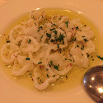 北海道産水ダコのカルパッチョ