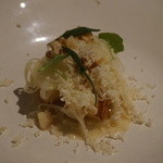 新じゃがいものカッペリーニ、金目鯛・筍