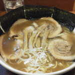 めん和正 - 中華麺　中盛　チャー海苔