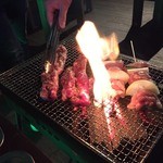 難波ビアガーデンBBQスモーキー - 