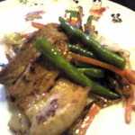 華 - お通し（豚バラXOジャン炒め）