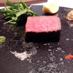 クッチーナ イタリアーナ ガッルーラ - 香川産オリーブ牛の赤身肉炭火焼き