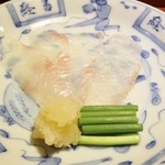 富小路 やま岸 - 平目　