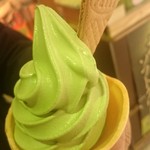 宇治香園 - 抹茶ソフトクリーム