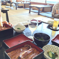 駒形前川 浅草本店 - うな重。ぜひ白ワインとともに。
