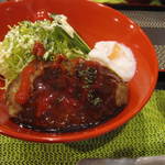 丼屋 らぶじゃん - ハンバーグ丼
                                
