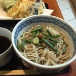 朝日屋 - そば定食の冷たいお蕎麦