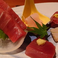 鮨菜旬炉料理 笑和 - お造り５点盛
