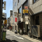 神戸パリ食堂 - 2016.4.16　北野坂の※北向き地蔵の北側のビルの5階です。