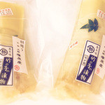 加藤順漬物店 - 竹の子の漬物・塚原産の販売期間は半月程度とのこと