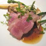 ル・ヴァンキャトル - バスク・マシュー豚のグリエ　ポワブラード・ソース