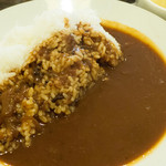 珈琲館モカ - カレーライス：700円(スープ・コーヒー付き)／2016年4月