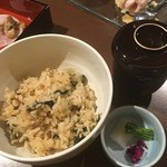 Kyouto Gion Kawamura Ryouri Hei - 季節の炊き込みご飯