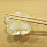 鮨 大門 - 箸置き。