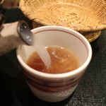 手打そば 鬼七 - 蕎麦湯　H28.4