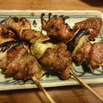 Ganso Yakitori Kushi Hacchin - とんみそ串３本