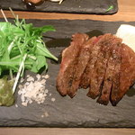 Sumiyaki Izakaya Heso - 特選和牛A4ステーキ￥２５００