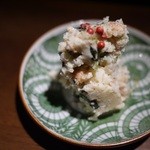 圭 - 塩鮭とほうれん草のポテトサラダの安定感