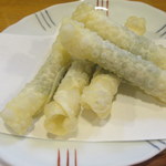 一番鳥 - 2016年4月。チーズしそ巻き揚げ