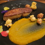 モンプチコションローズ - 28年4月　フォアグラソテー　アップ