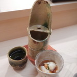 日本橋蛎殻町 すぎた - 鯛の白子とお酒