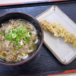 元匠 - 肉うどんとちくわ天