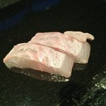 鮨割烹　ふくおか - ヒラメ造り♪