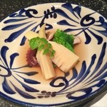 鮨割烹　ふくおか - タケノコと飯蛸のたいたん♪