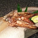 鮨割烹　ふくおか - めひかり一夜干し（サービス）♪