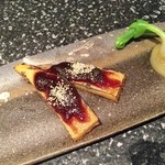 鮨割烹　ふくおか - タケノコ田楽風♪