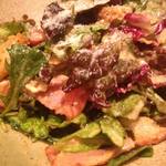 鉄板焼さくら - 奥久慈卵を使った熟成パルメザンチーズのシーザーサラダ