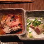 鉄板焼さくら - 今日はハツでしたね