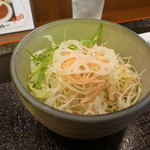 Kushi shin - セットのサラダ