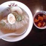 焼肉・冷麺ヤマト - 冷麺：３８０円（税込）【２０１６年４月撮影】