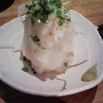 勝烈亭 - たまねぎスライスのせ大根おろし