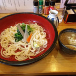 つけ鴨うどん　鴨錦 - つけ鴨うどん並