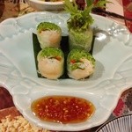 生春巻。これもアジアンです。