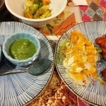 骨無しタンドリー。チキンティッカ。インドカレー屋さんらしい一品。