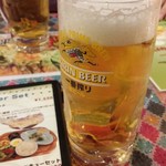 ゴダワリアジアンレストラン＆バー - 先ずはビールビール♪