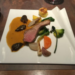 ル ボークープ - 仔羊のロースト　モイーユ茸のソース　2016-4