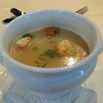 The 華紋 - スープ（熱っつ！あつです）