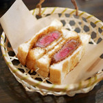 SATOブリアン - 宮崎産和牛シャトーブリアンを使った"ブリかつサンド"