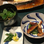 うなぎ屋 廣川 - うざく、肝吸い、おしんこ付き